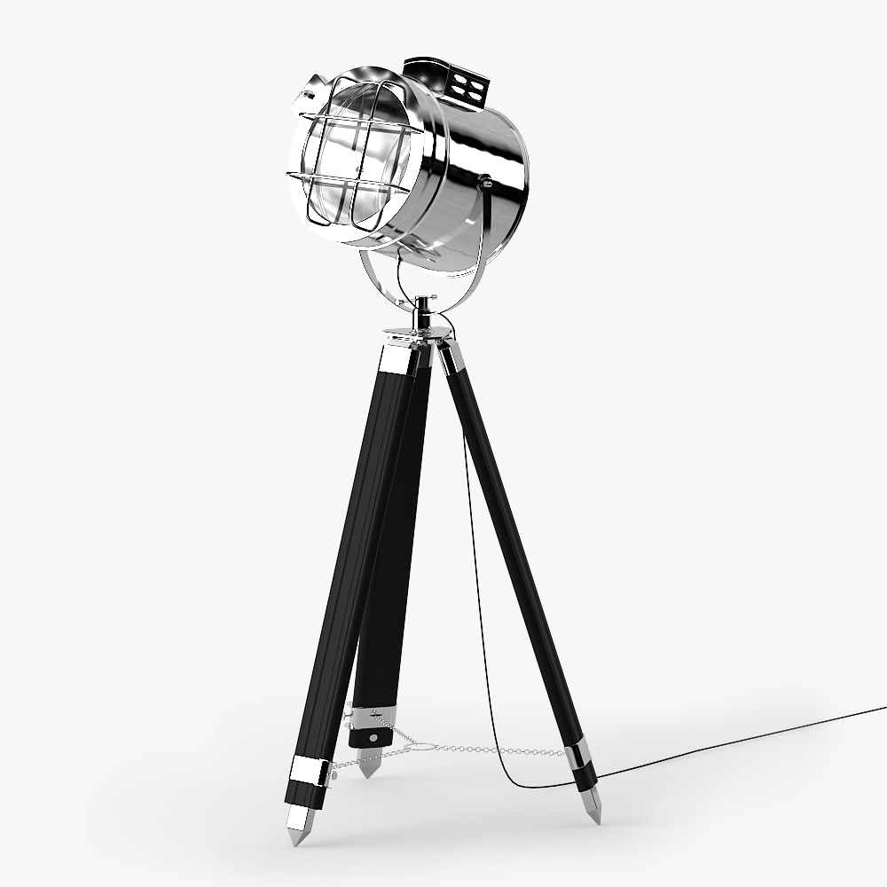 Darmowe modele 3d - Lampa - Metropolis spot lamp