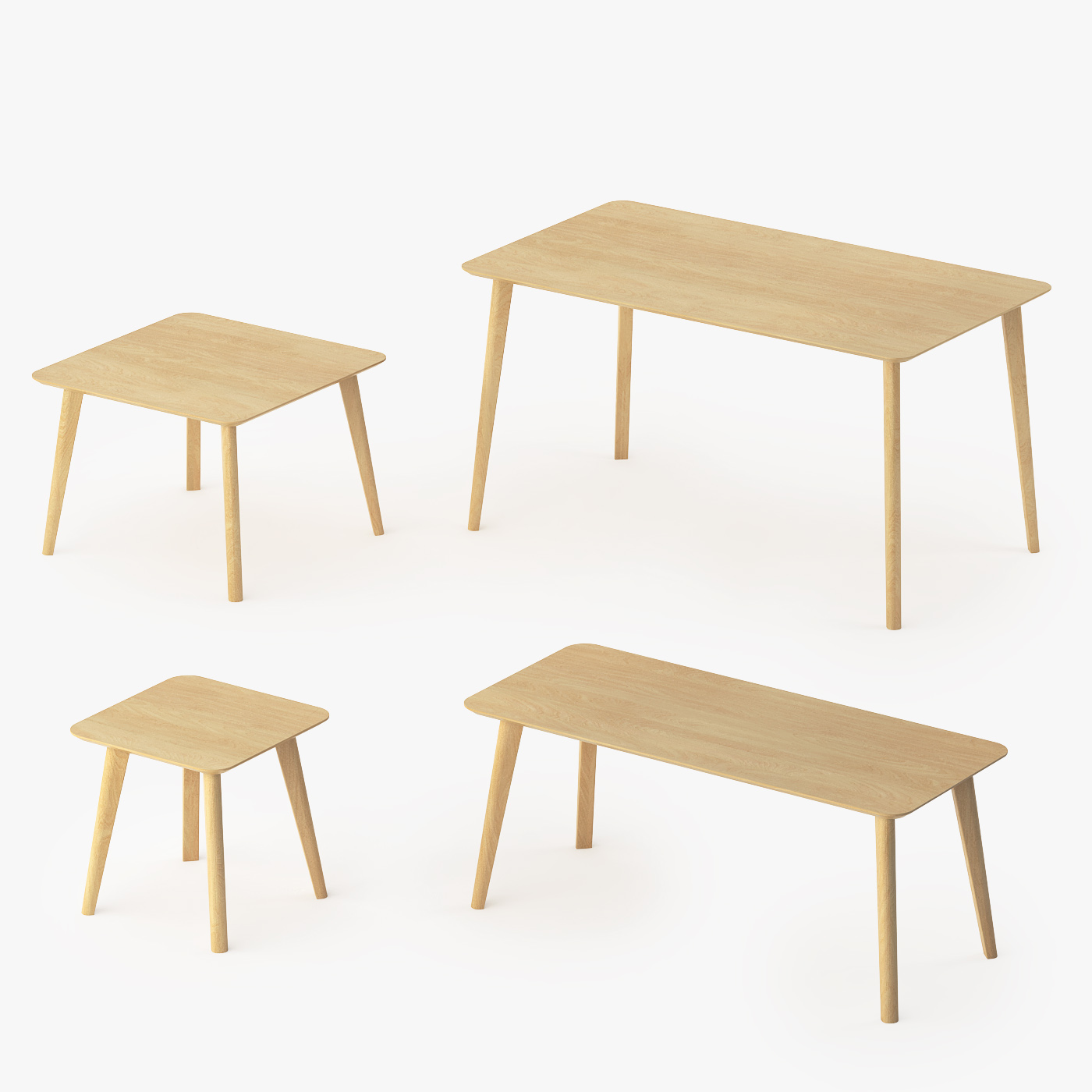 Darmowe modele 3d - Stół - Ikea - Lisabo