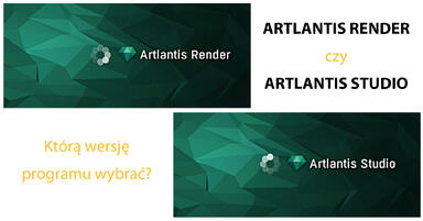 Artlantis Studio czy Artlantis Render? Różnice między wersjami - Poradnik