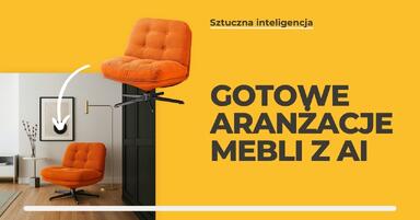 Materiały promocyjne mebli z pomocą Chata GPT - od zdjęcia produktu do gotowej aranżacji