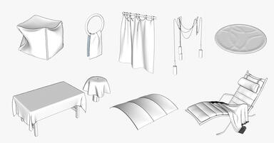Premiera! Tutorial Premium - Sketchup - Plugin ClothWorks - Symulowanie tkanin