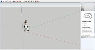 Tutorial - Sketchup - Omówienie interfejsu