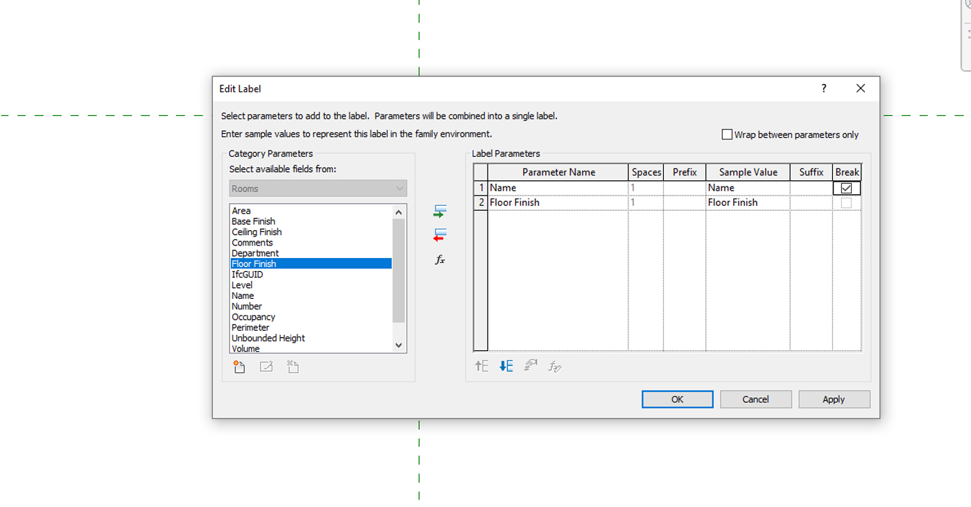 Revit - Tworzenie etykiet - Poradnik, tutorial - 14