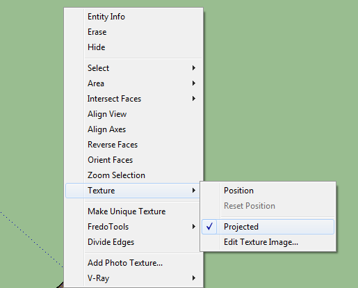 Jak nałożyć teksturę w Sketchupie na zaokrąglone obiekty - Poradnik, tutorial - 05