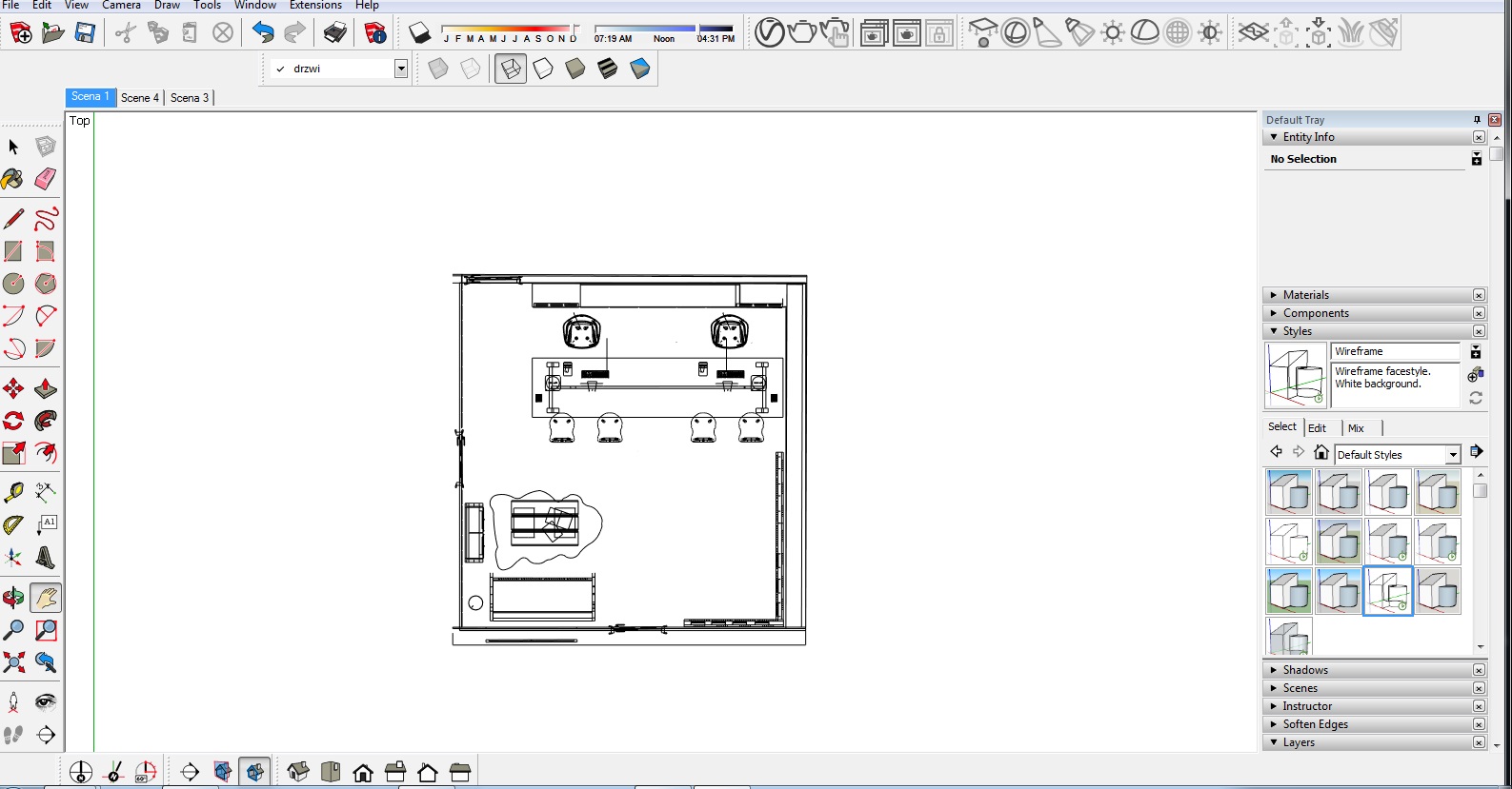 Sketchup- jak zapisać plik w pdf - poradnik, tutorial - 04