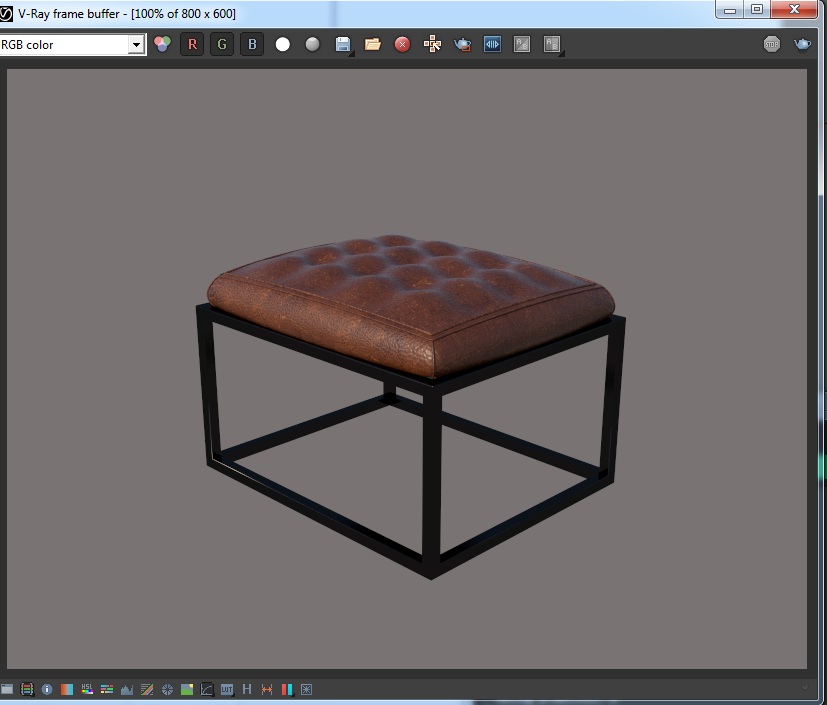 Sketchup - Vray - Jak policzyć fragment renderu - Region render - Poradnik, tutorial - 02