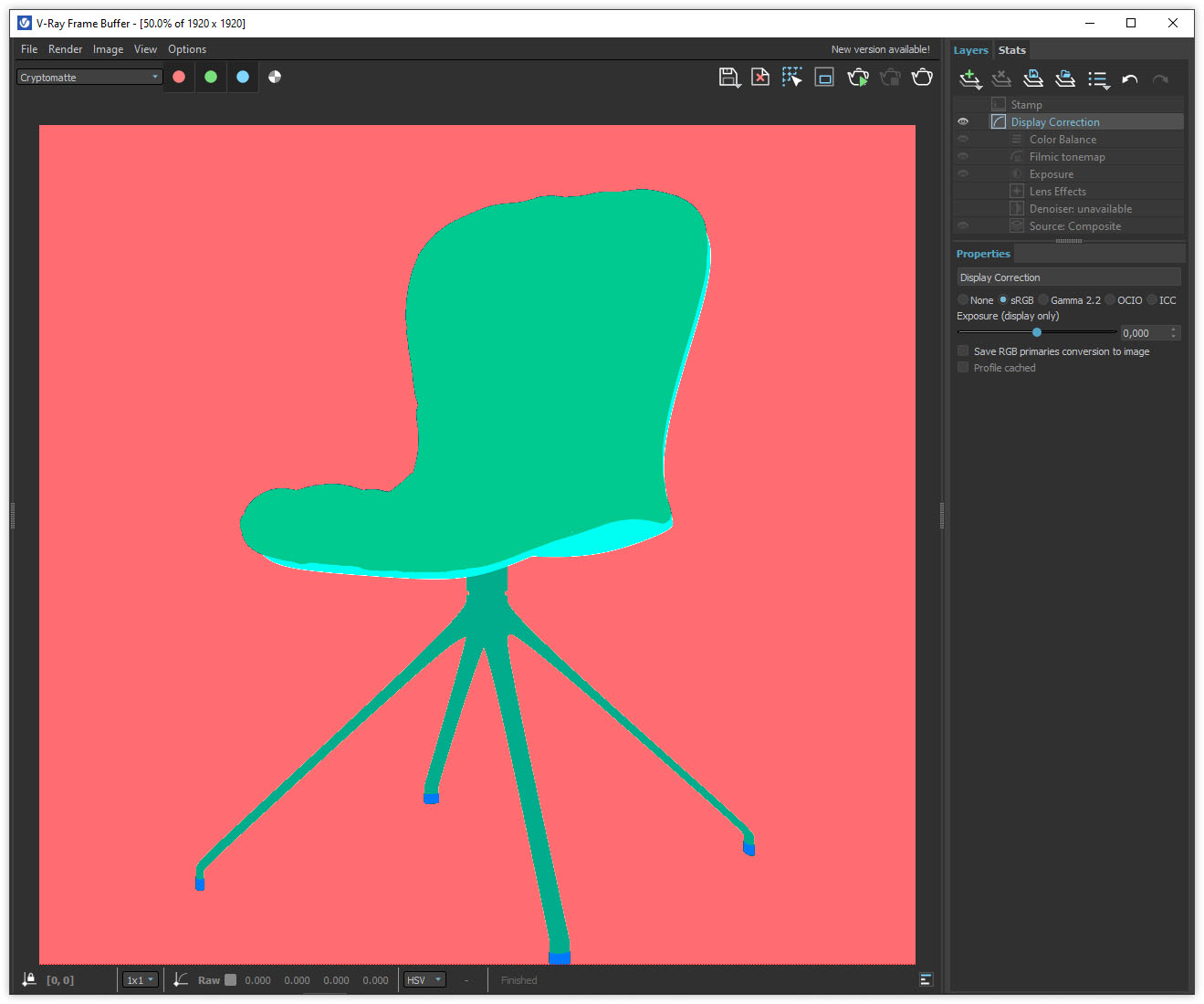Sketchup - Jak zmienić kolor mebla na gotowym renderze? Poradnik, tutorial - 02