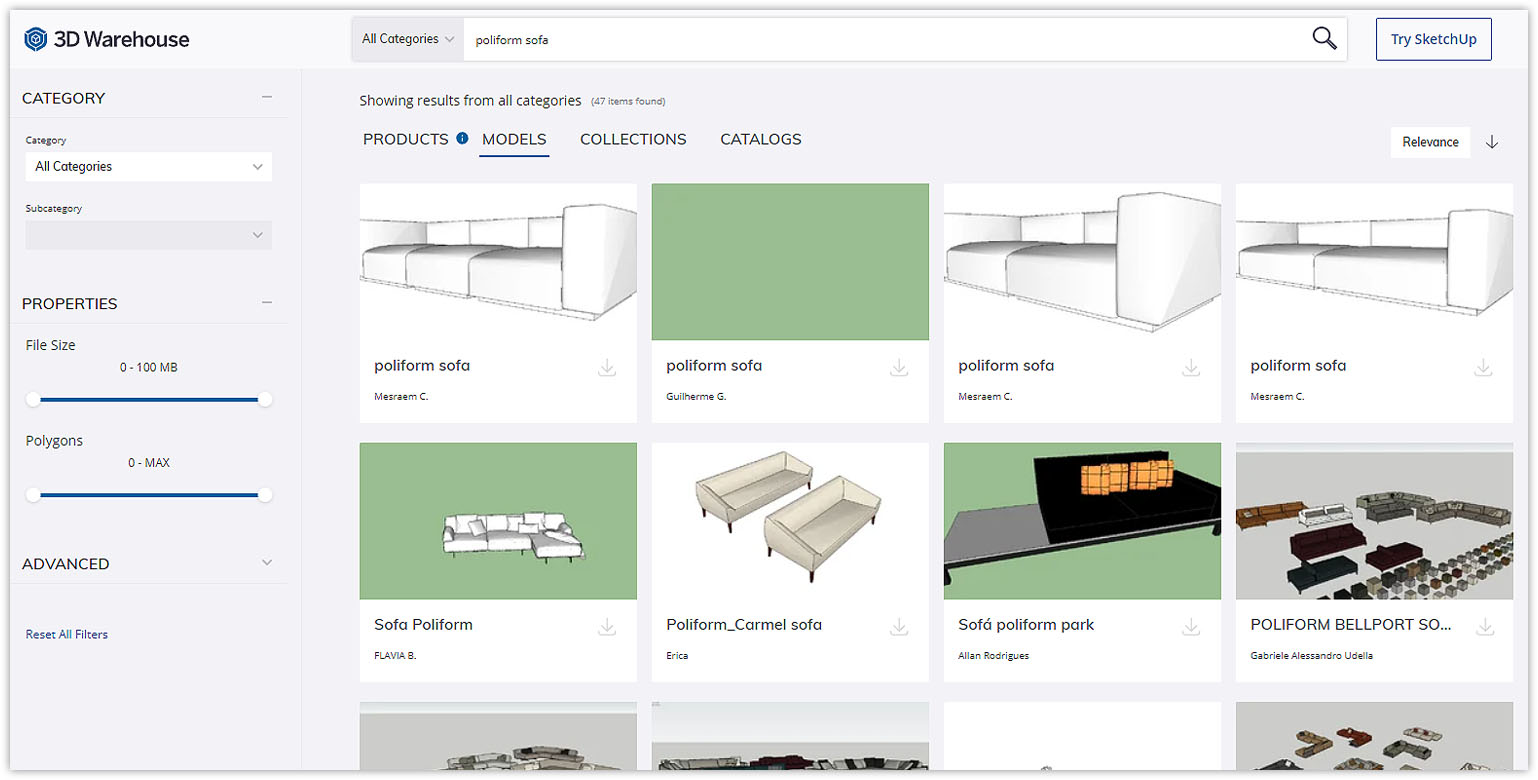 SketchUp - 3D Warehouse - Co to jest i jak z niego korzystać? - 05