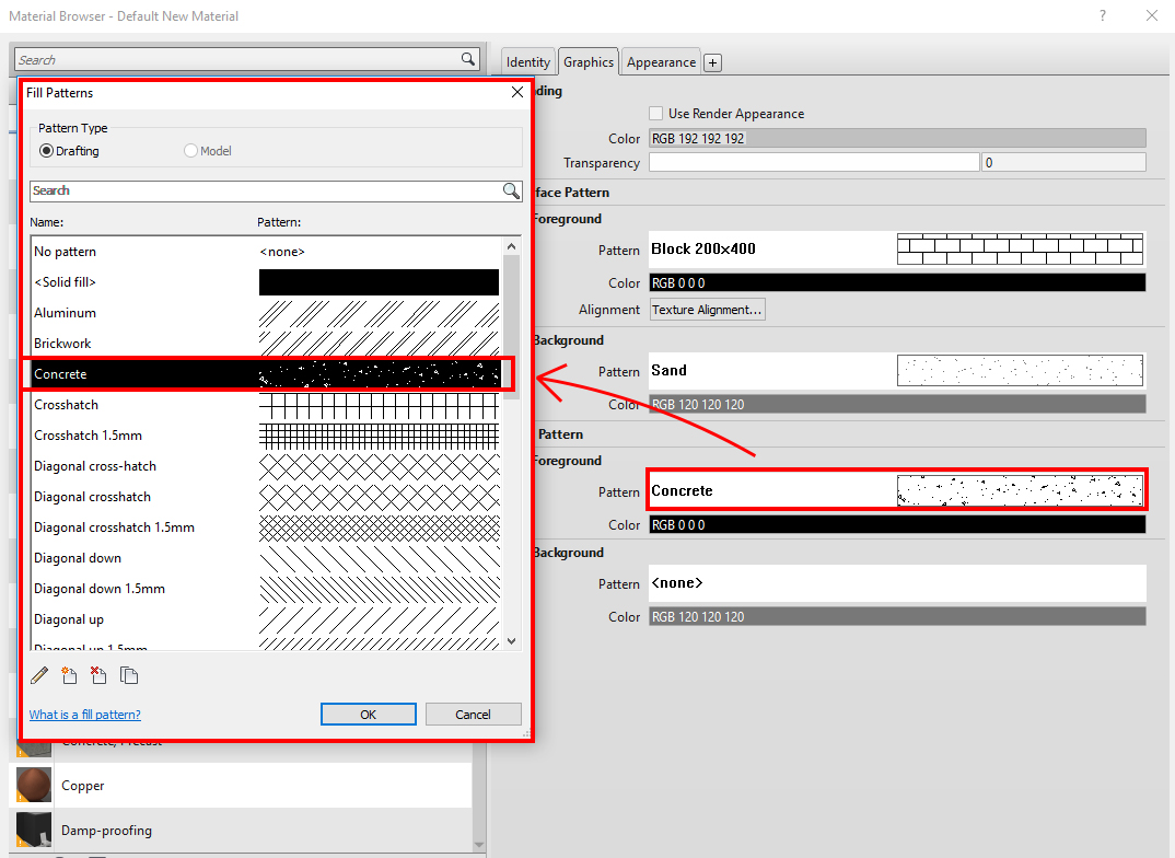 Revit - Materiały - Jak stworzyć swój material - Poradnik, tutorial - 09