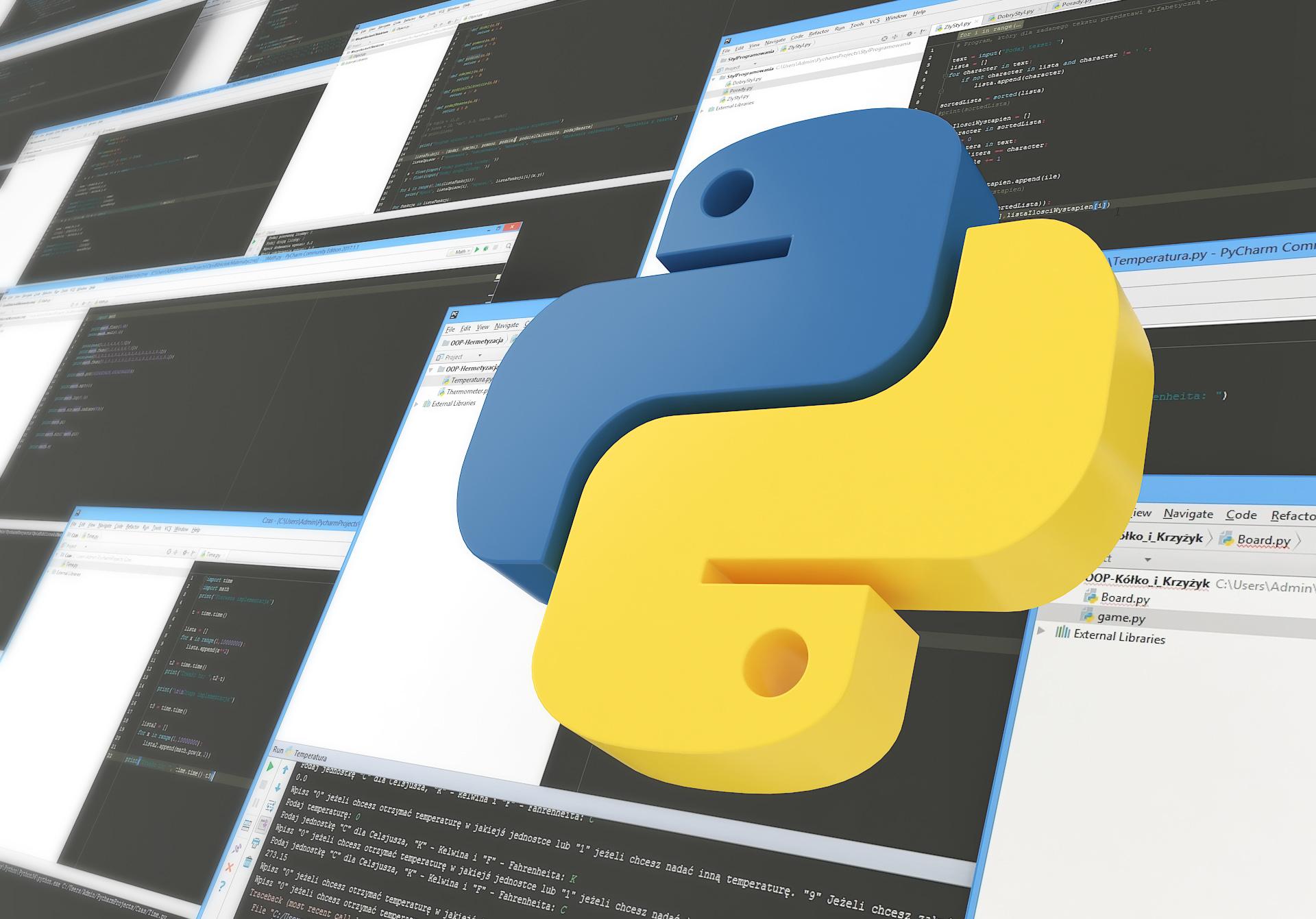Najnowszy kurs z programowania w Python jest już dostępny!