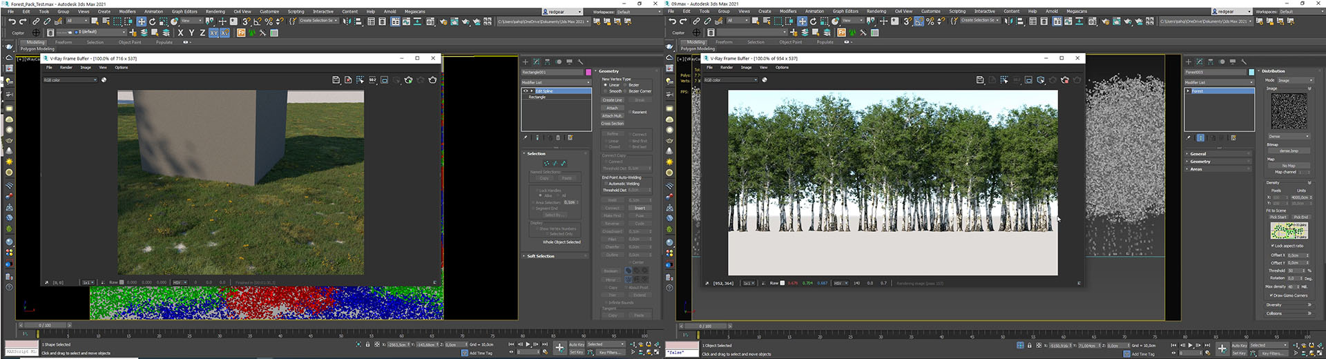 Kurs online - 3ds Max 2021 - V-ray 5 - Wykonanie wizualizacji domu jednorodzinnego - 25