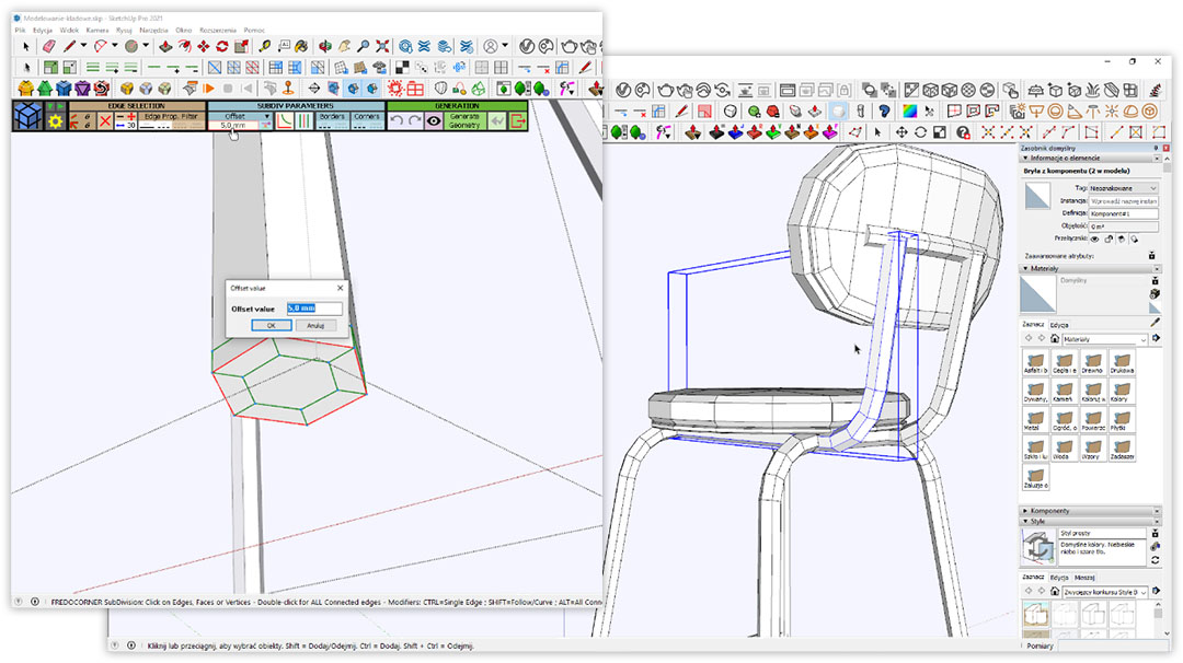 Sketchup - Vray 5 - Kurs wizualizacji wnętrz od podstaw - 23