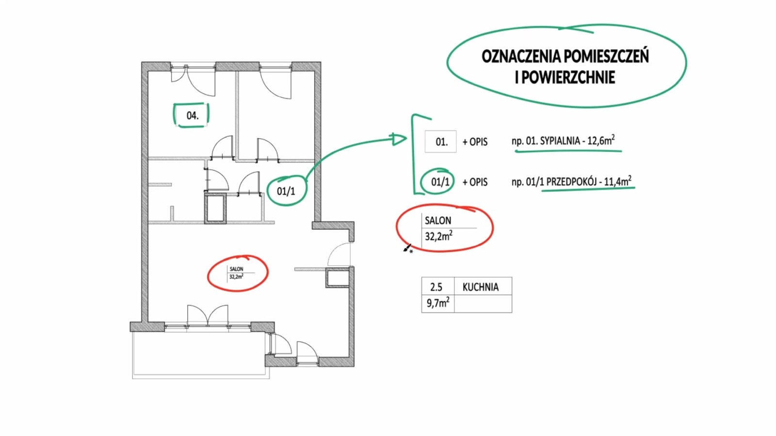 Kurs - Jak czytać rzuty architektoniczne - 02