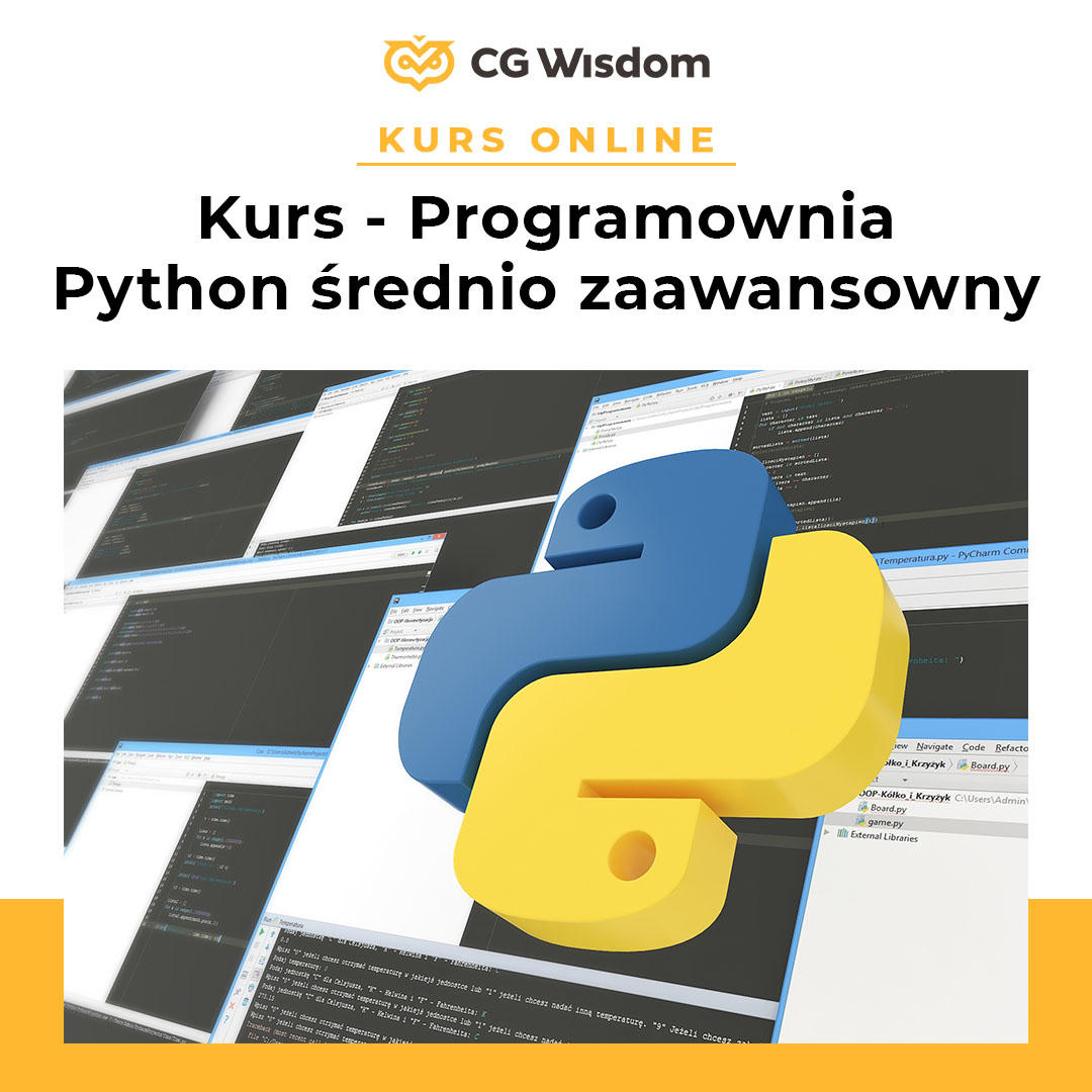 Kurs Programowania Python Poziom średnio Zaawansowany Cgwisdompl 9661