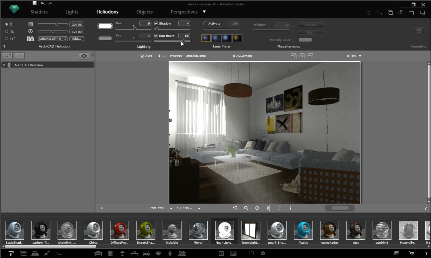 archicad artlantis