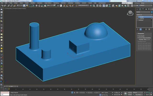ᐈ 3ds Max - Jak wyciąć otwór? Omówienie funkcji ProBoolean - Tutorial ...