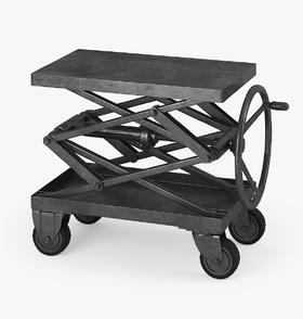 Stolik industrialny - Industrial Scissor Lift Table