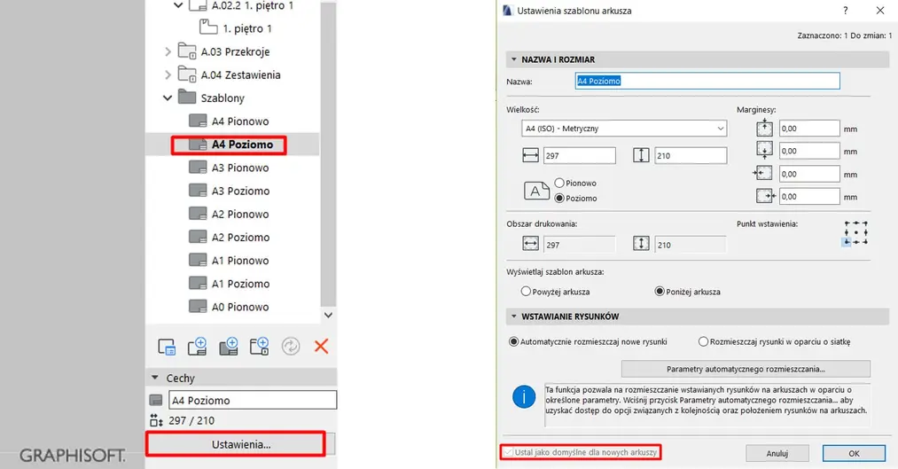 Archicad – Jak umieścić kilka widoków na osobnych arkuszach  - Poradnik, tutorial - 07