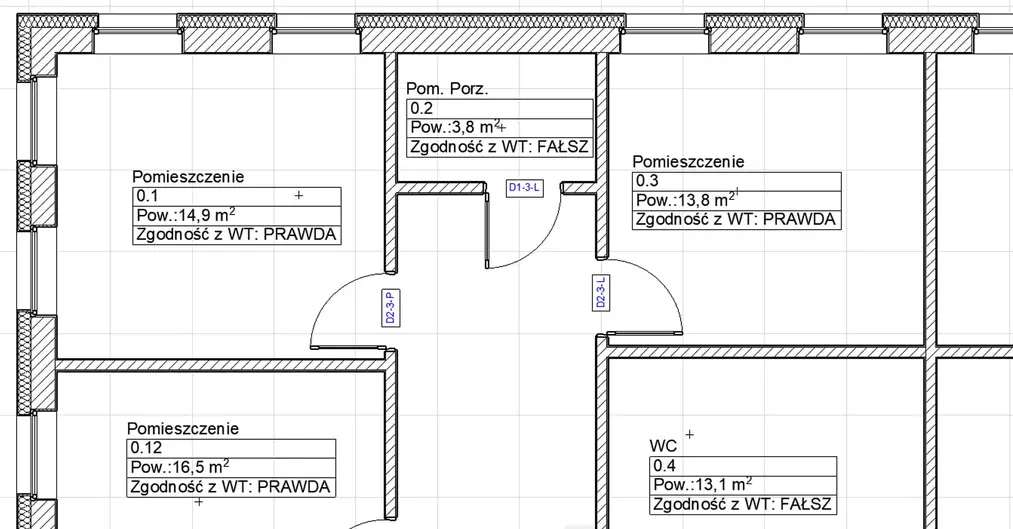 Archicad – Zastosowania wyrażeń w etykietach (Poradnik, tutorial) -13