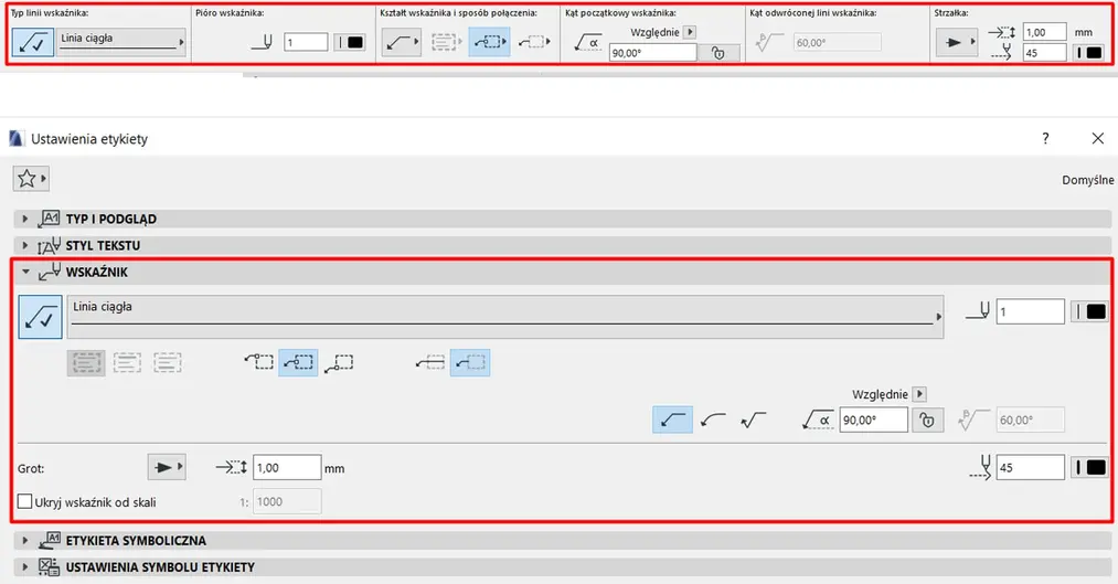 Archicad - Czym są etykiety i jak z nich korzystać? Poradnik, tutorial - 04