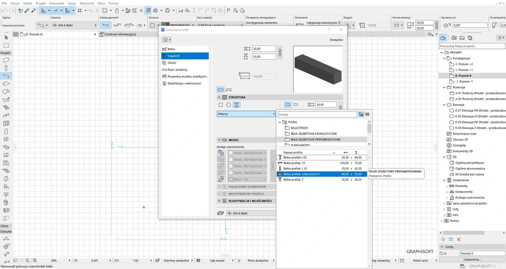 Archicad modyfikatory odsunięcia artykuł, poradnik 02