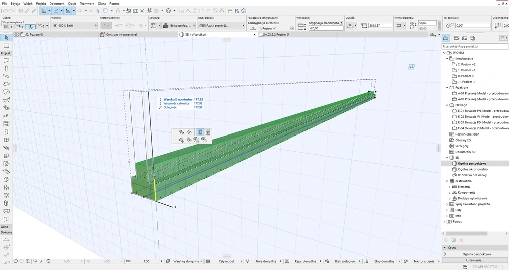 Archicad modyfikatory odsunięcia artykuł, poradnik 08