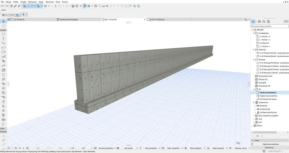 Archicad modyfikatory odsunięcia artykuł, poradnik 09