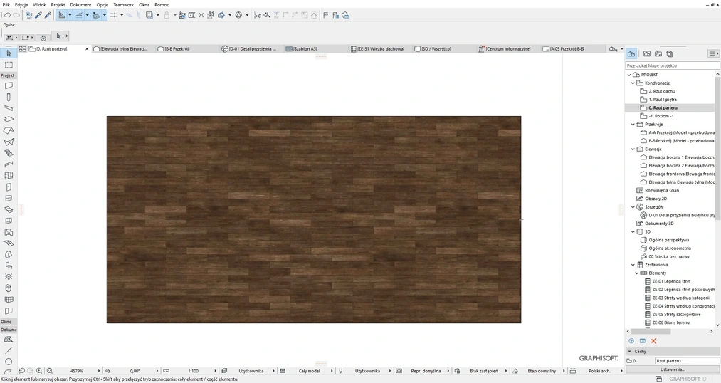 Archicad - tworzenie wypełnień obrazkowych - 02