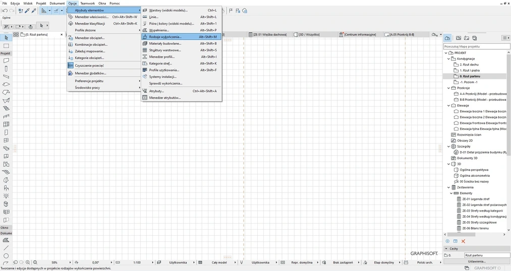 Archicad - tworzenie wypełnień obrazkowych - 03