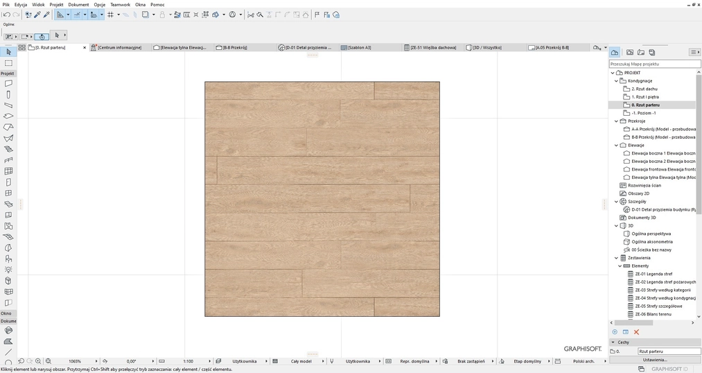 Archicad - tworzenie wypełnień obrazkowych - 09