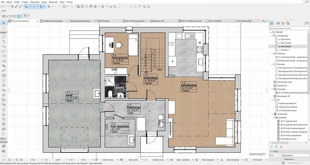 Archicad - tworzenie wypełnień obrazkowych - 13