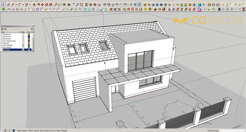 Nauka SketchUp w kursie online.