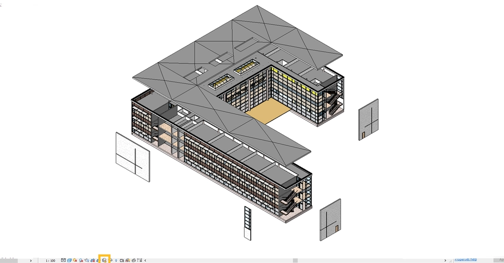 Revit - Jak zrobić widok rozłożony 3D - 05