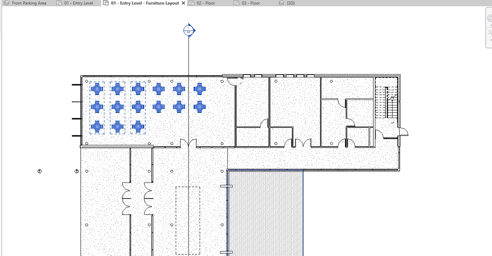Revit - Kopiowanie z punktem bazowym - Poradnik, tutorial - 04