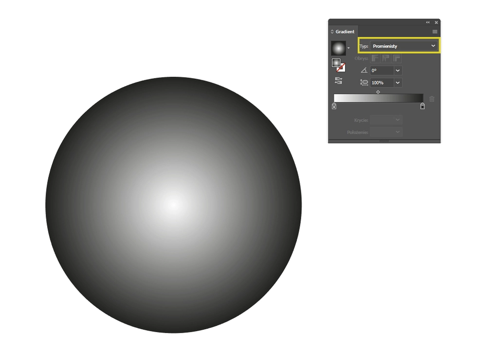 Illustrator - Jak zrobić gradient? Tutorial, poradnik - 02