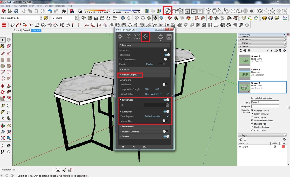 Sketchup jak ustawić kolejkę renderów, czyli jak korzystać z batch render- tutorial, poradnik - 06