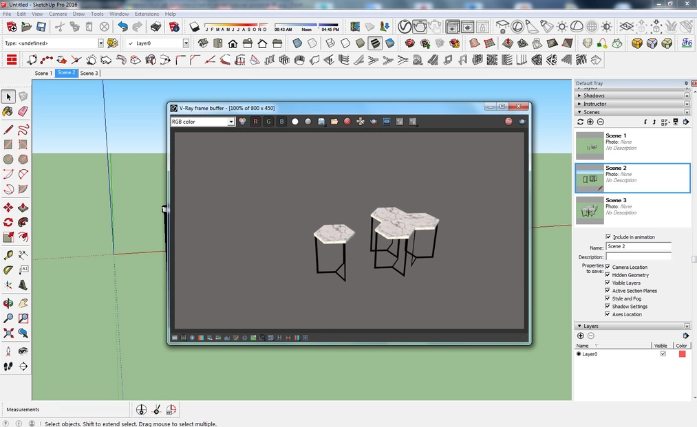 Sketchup jak ustawić kolejkę renderów, czyli jak korzystać z batch render- tutorial, poradnik-08