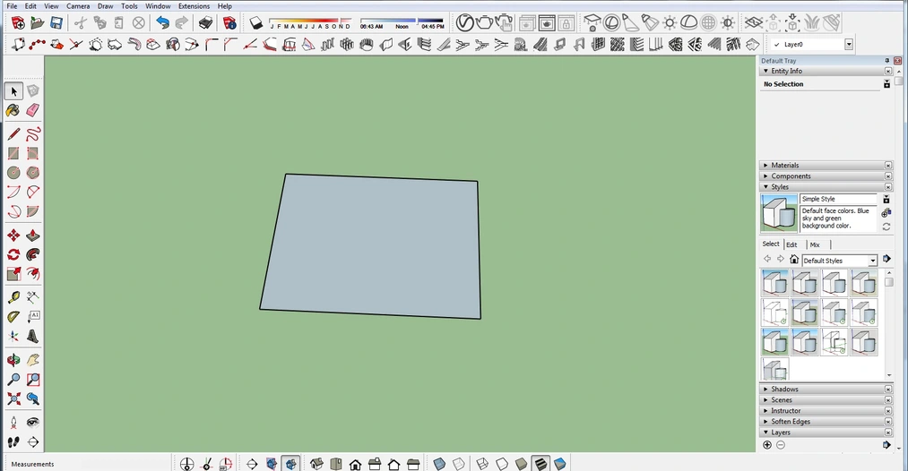 Sketchup - Jak zrobić okno? Omówienie pluginu 1001bit. com - Tutorial, poradnik - 05