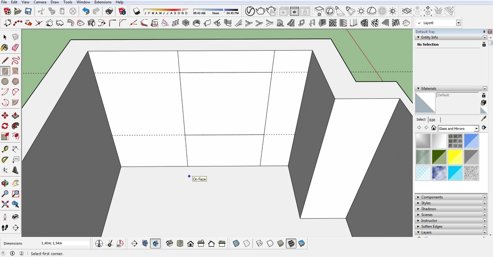 Sketchup - Jak zrobić pokój? Tutorial, poradnik-10