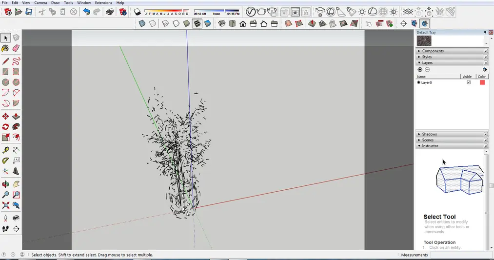 Sketchup - Co to jest Vray Proxy i kiedy warto z tego korzystać? Poradnik, tutorial-09