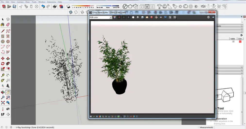 Sketchup - Co to jest Vray Proxy i kiedy warto z tego korzystać? Poradnik, tutorial-10