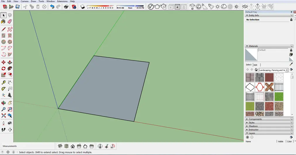 Sketchup- V-ray Fur- czyli jak zrobić realistyczny dywan lub trawę - 02