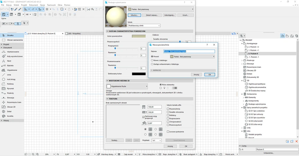 Archicad jak wstawić płytki? Poradnik 02
