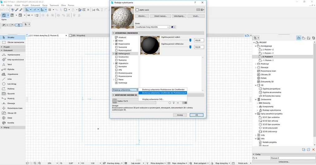 Archicad jak wstawić płytki? Poradnik 06