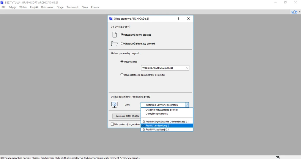 Archicad - Jak zacząć? - Tutorial, poradnik 01