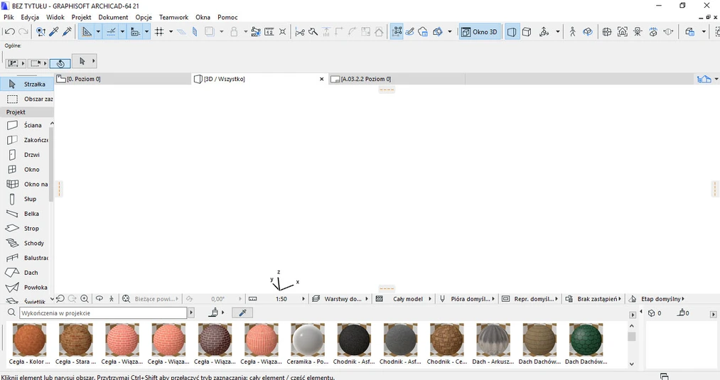 Archicad - Jak zacząć? - Tutorial, poradnik 03