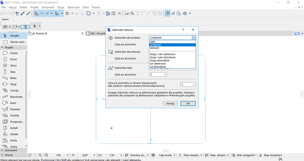 Archicad - Jak zacząć? - Tutorial, poradnik 04