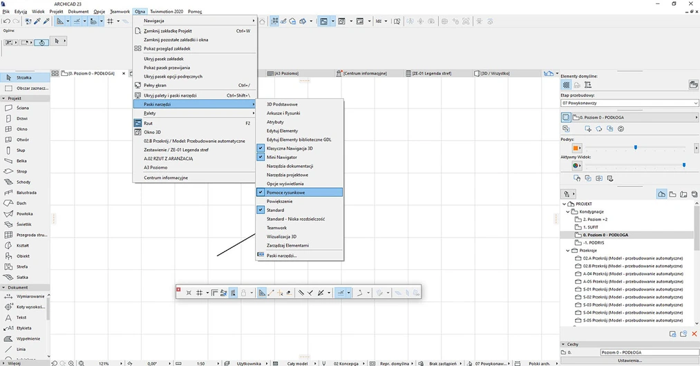 Archicad Jak zrobić offset Poradnik 01