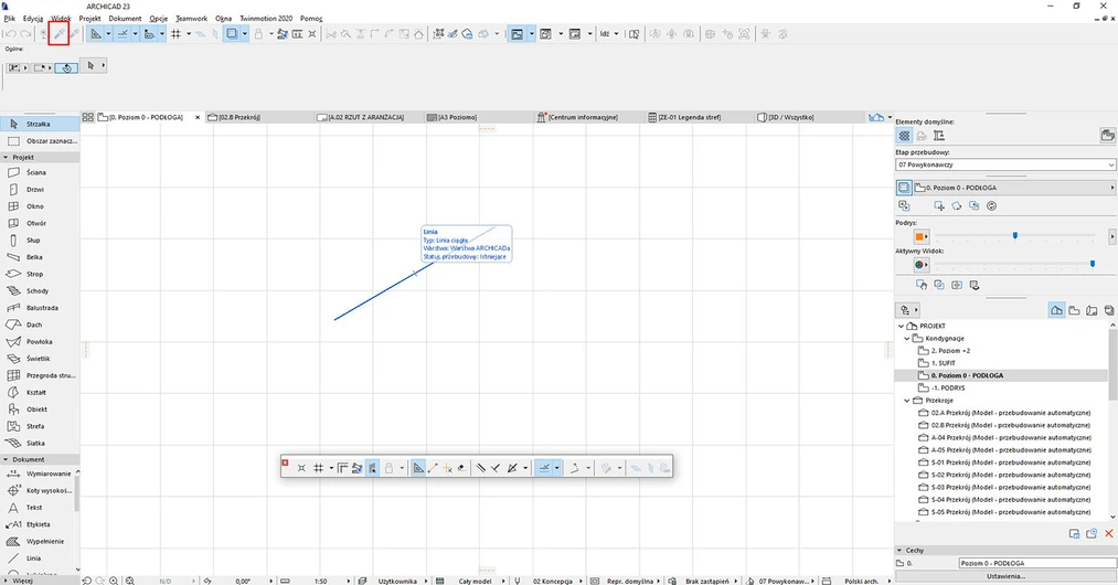 Archicad Jak zrobić offset Poradnik 02