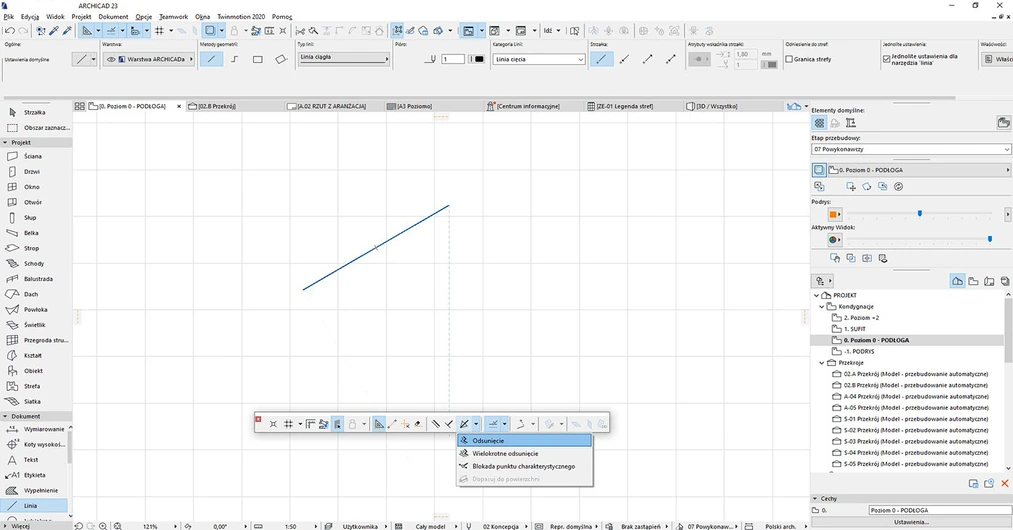 Archicad Jak zrobić offset Poradnik 03